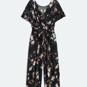 Cropped Jumpsuit With Pockets